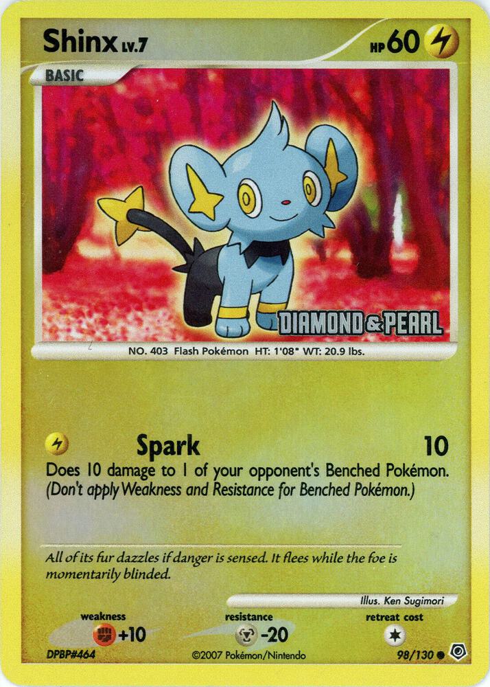 Shinx - 98/130 [Diamond & Pearl] card image