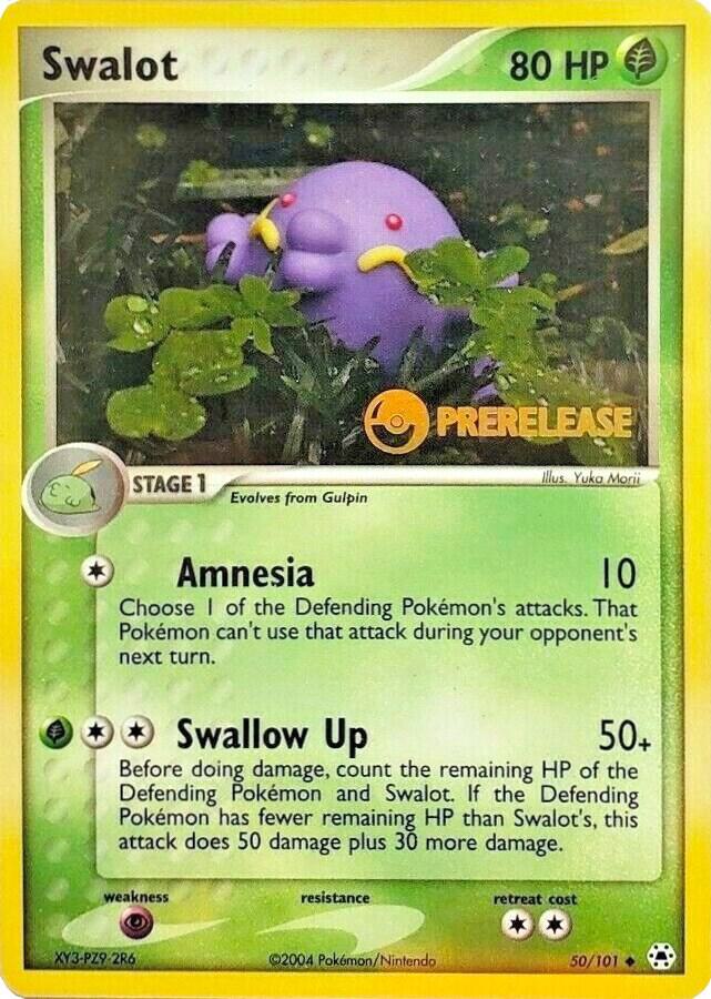 Swalot - 50/101 (Prerelease) card image