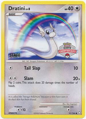Dratini - 91/146 (City Championships) [Staff] card image