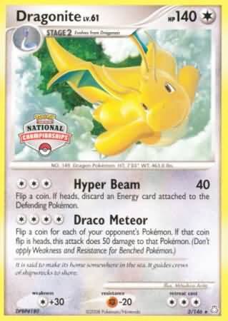 Dragonite - 2/146 (National Championships) card image