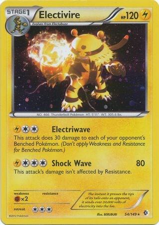 Electivire - 54/149 (Cosmos Holo) card image