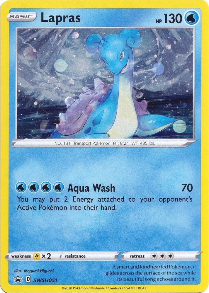 Lapras - SWSH051 card image