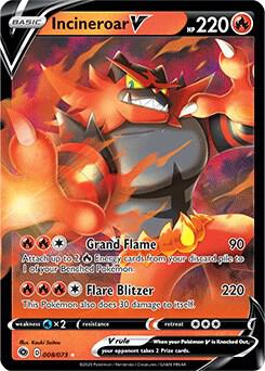 Incineroar V card image