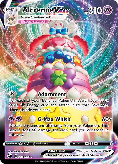 Alcremie VMAX card image