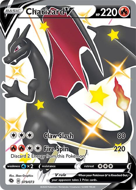 Charizard V (Secret) card image