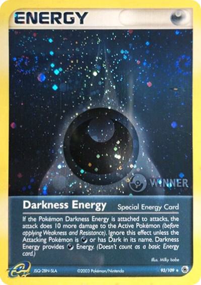 Darkness Energy (Special) - 93/109 (Cosmos Holo) [Winner] card image