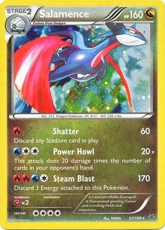 Salamence - 57/108 (Cosmos Holo) card image