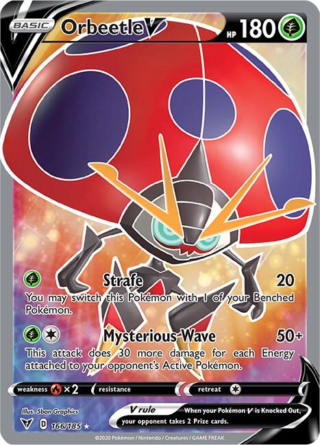 Orbeetle V (Full Art) card image