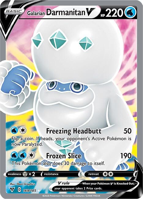 Galarian Darmanitan V (Full Art) card image