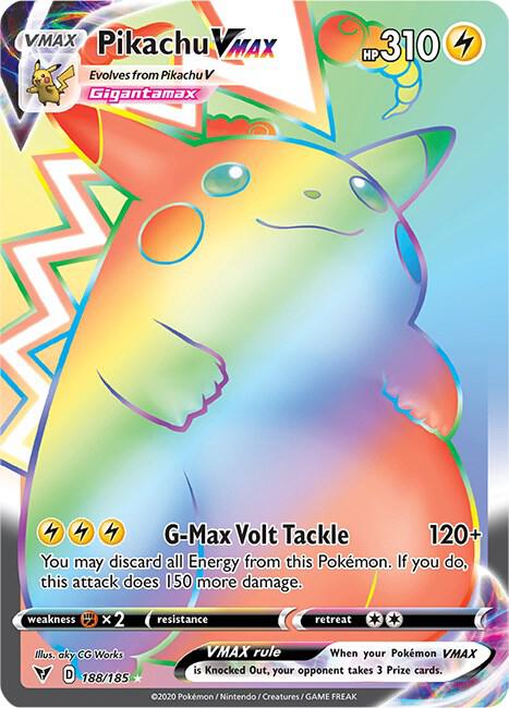 Pikachu VMAX (Secret) card image