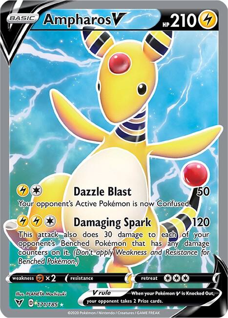 Ampharos V (Full Art) card image