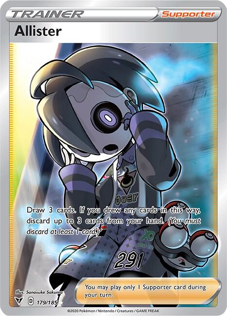 Allister (Full Art) card image