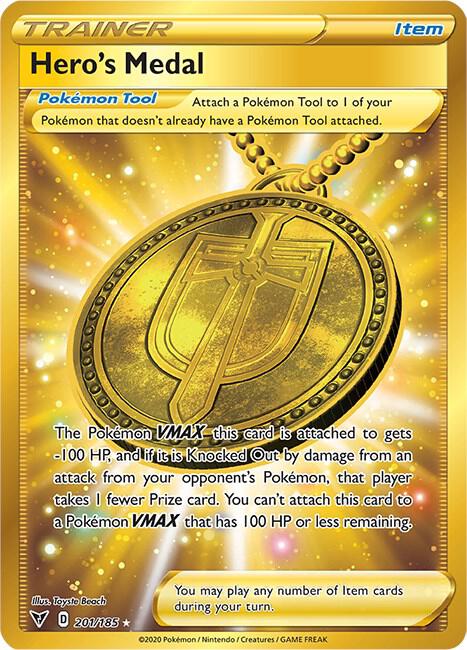 Hero's Medal (Secret) card image