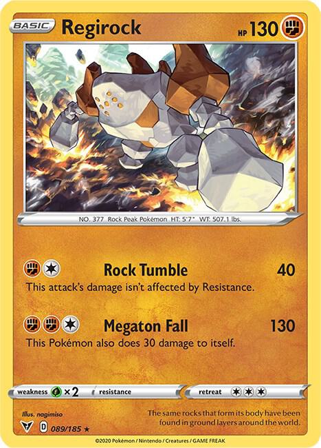 Regirock card image