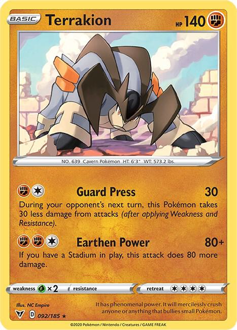Terrakion card image
