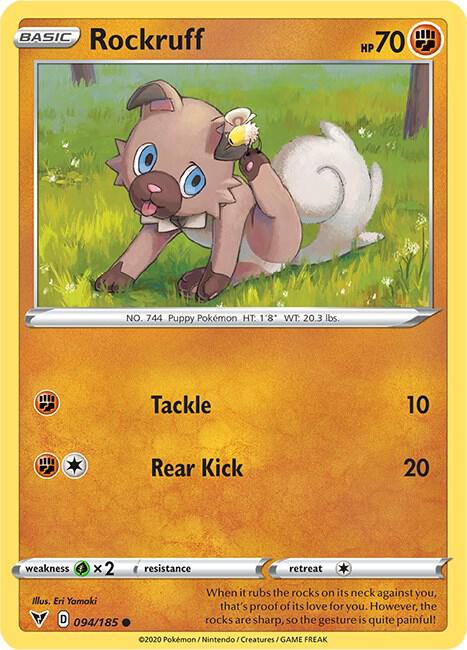 Rockruff card image