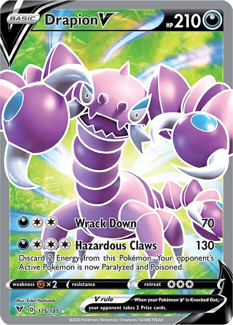 Drapion V (Full Art) card image