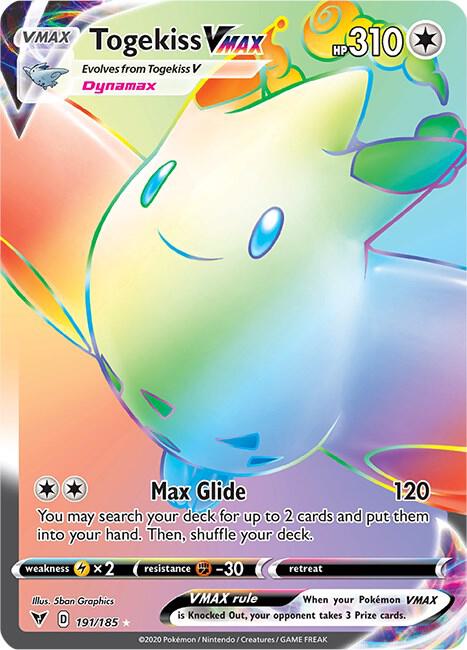 Togekiss VMAX (Secret) card image