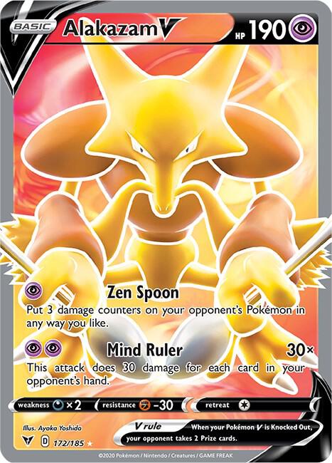 Alakazam V (Full Art) card image