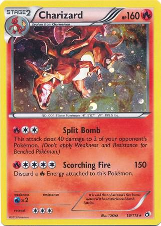 Charizard - 19/113 (Cosmos Holo) card image