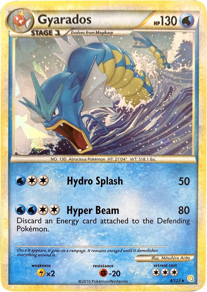 Gyarados - 4/123 (Cracked Ice Holo) card image