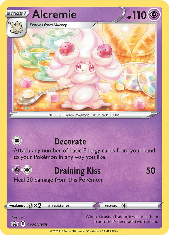 Alcremie - SWSH058 card image