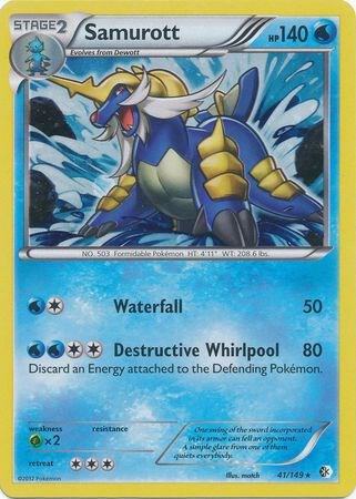 Samurott - 41/149 (Cosmos Holo) card image