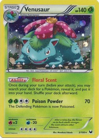 Venusaur - 3/108 (Cosmos Holo) card image