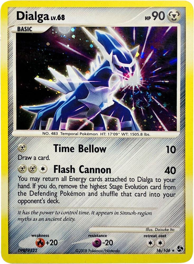 Dialga - 16/106 (Cosmos Holo) card image