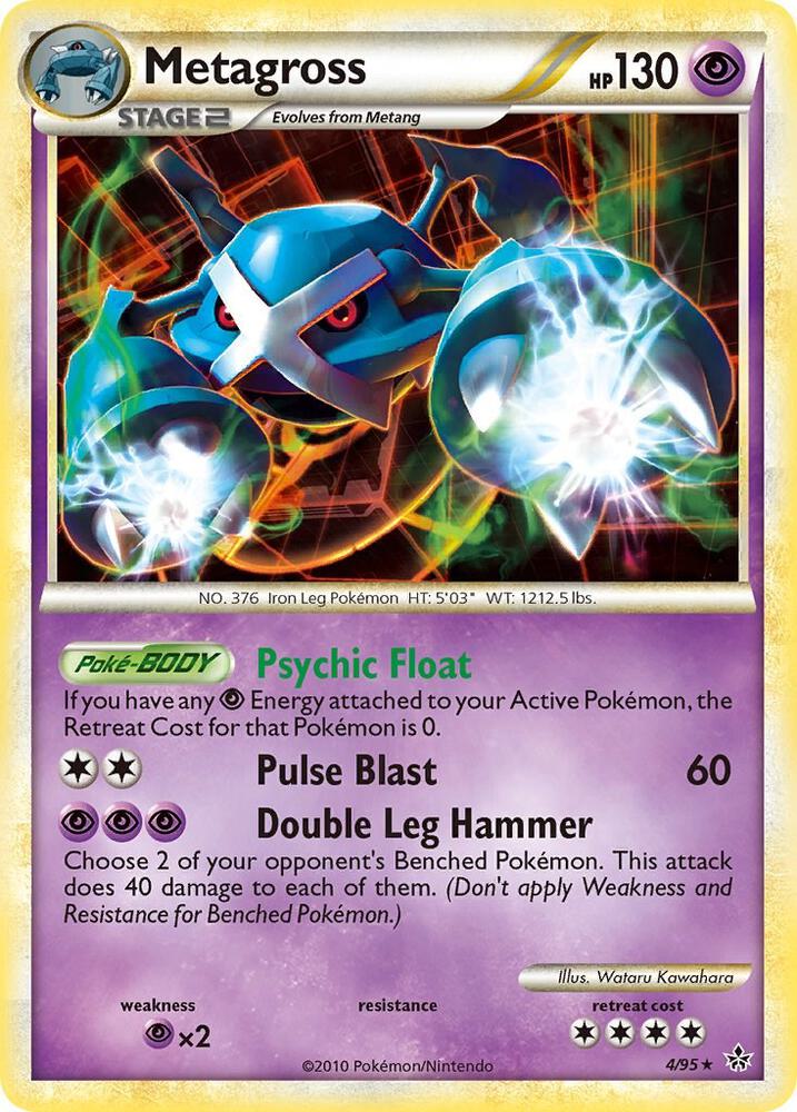 Metagross - 4/95 (Cracked Ice Holo) card image