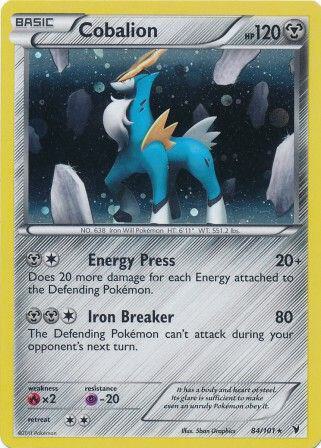 Cobalion - 84/101 (Cosmos Holo) card image