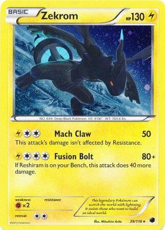 Zekrom - 39/116 (Cosmos Holo) card image