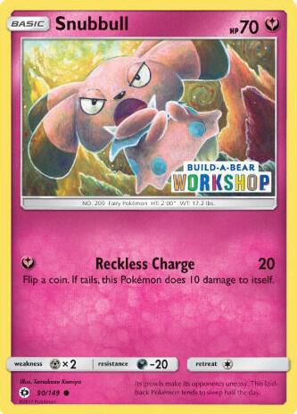 Snubbull - 90/149 (Build-A-Bear Workshop Exclusive) card image