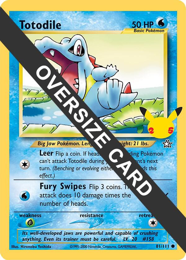 Totodile card image