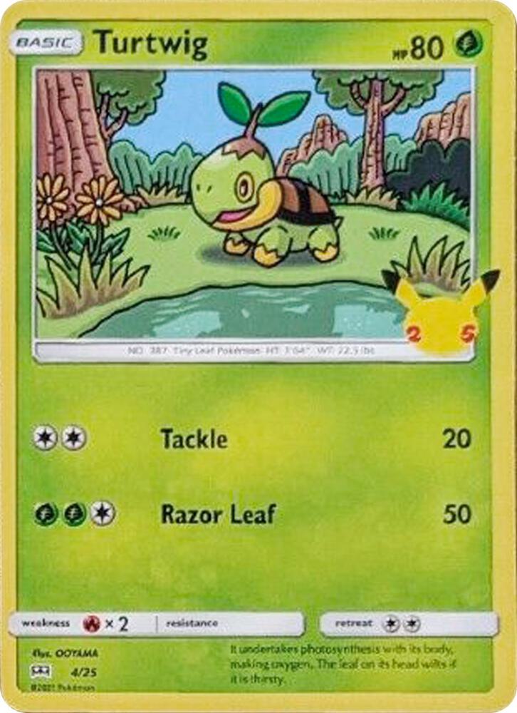 Turtwig - 4/25 card image