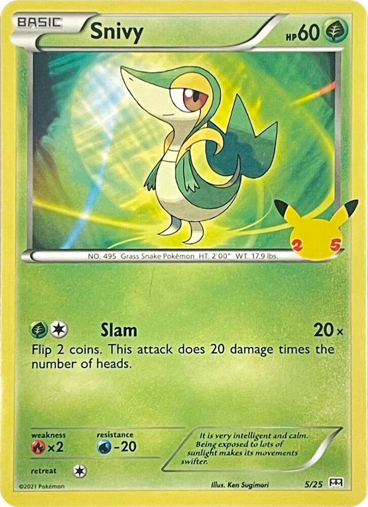 Snivy - 5/25 card image