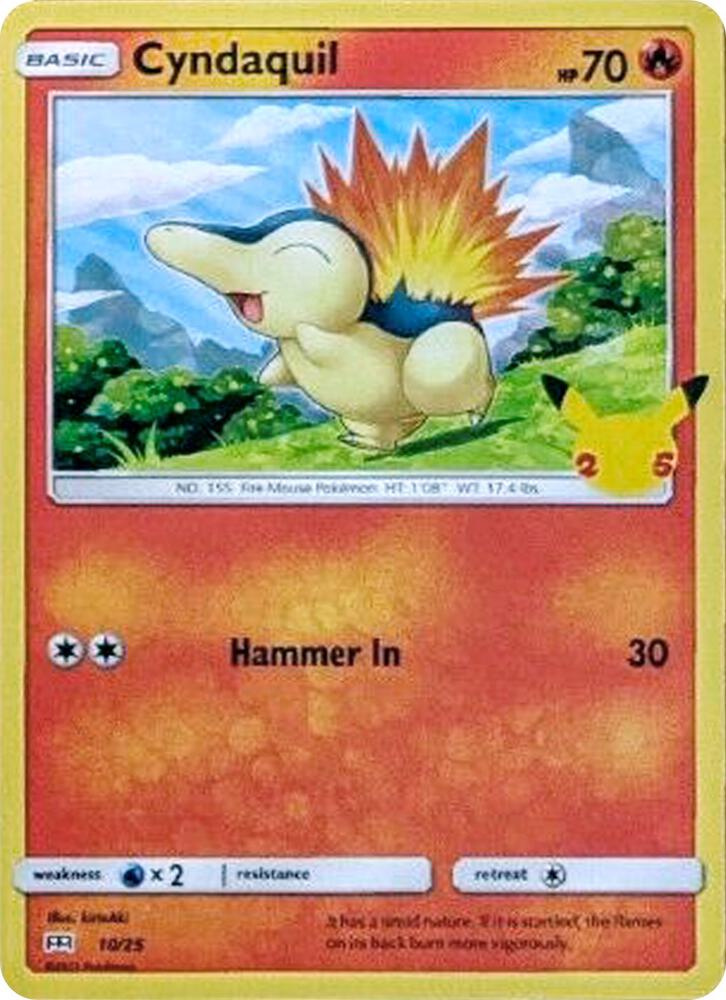 Cyndaquil - 10/25 card image