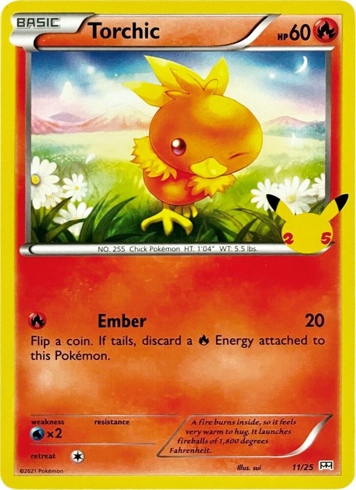 Torchic - 11/25 card image
