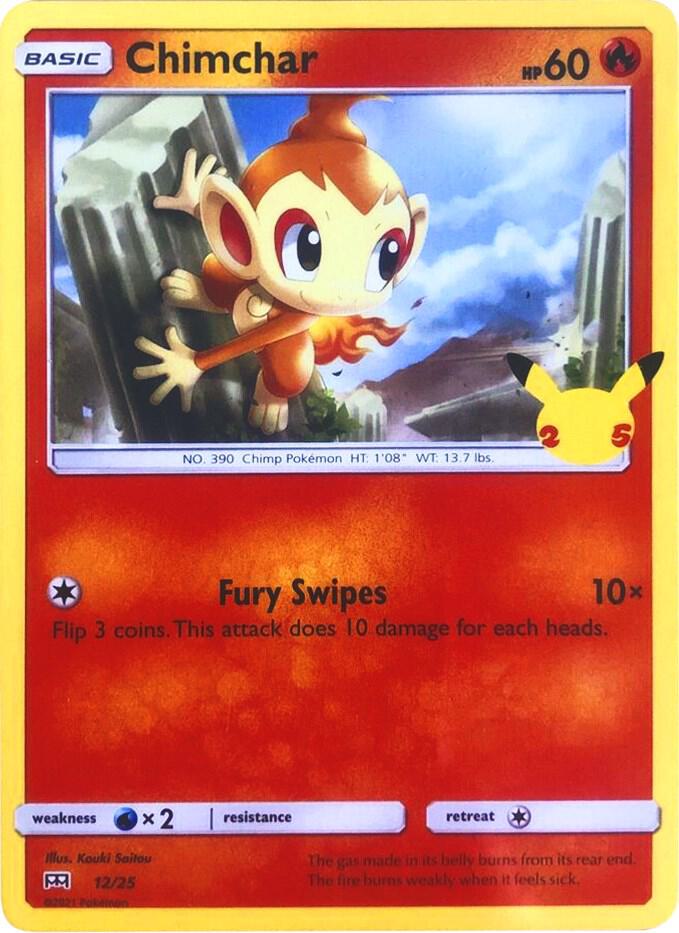Chimchar - 12/25 card image