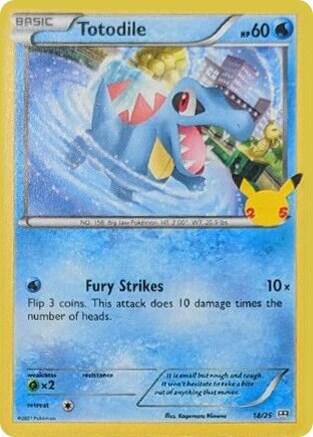 Totodile - 18/25 card image
