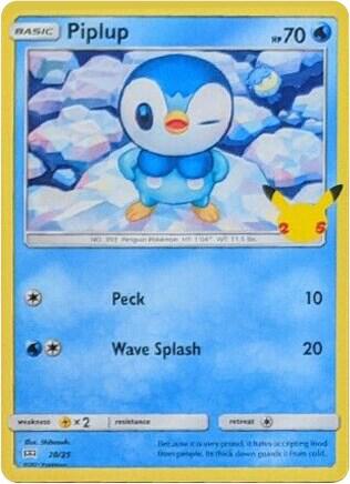 Piplup - 20/25 card image