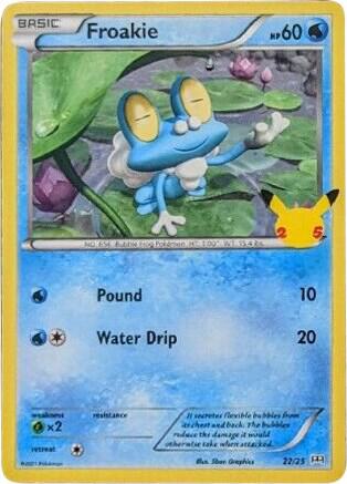 Froakie - 22/25 card image