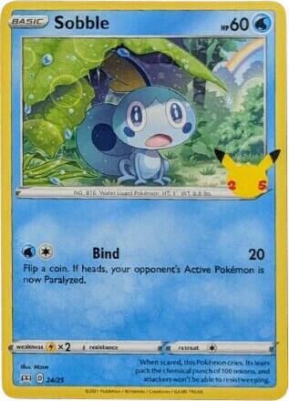 Sobble - 24/25 card image