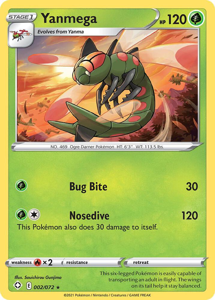 Yanmega card image
