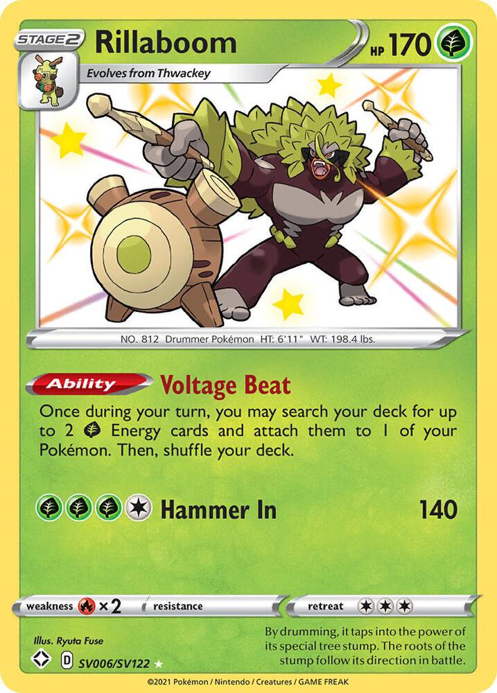 Rillaboom card image