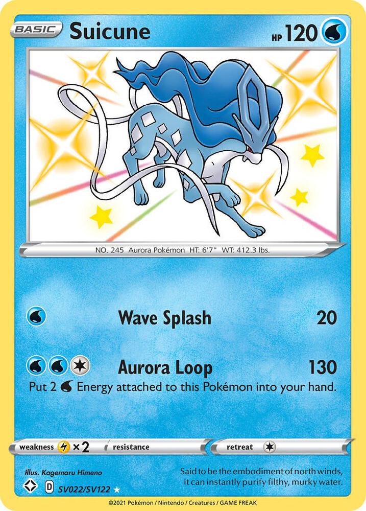 Suicune card image