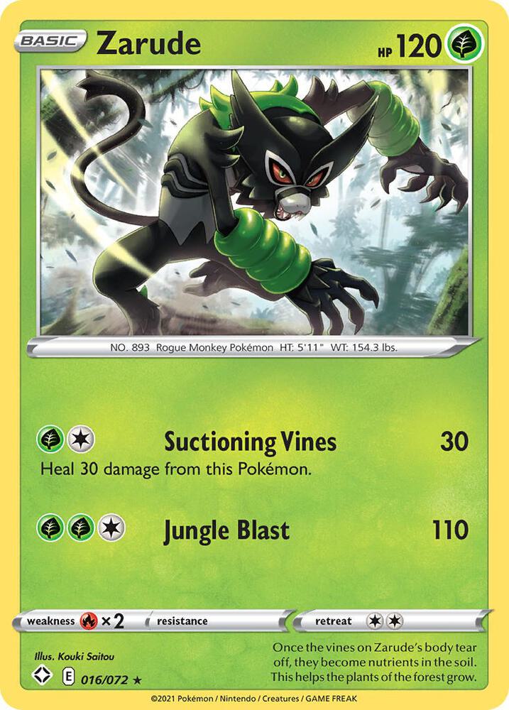 Zarude card image