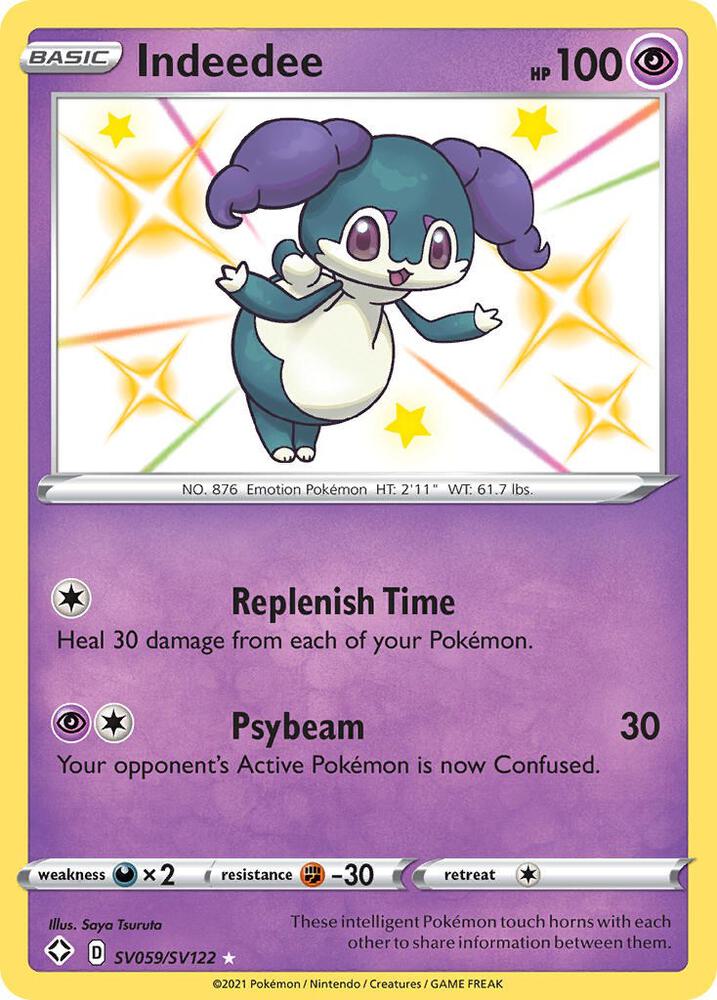 Indeedee card image