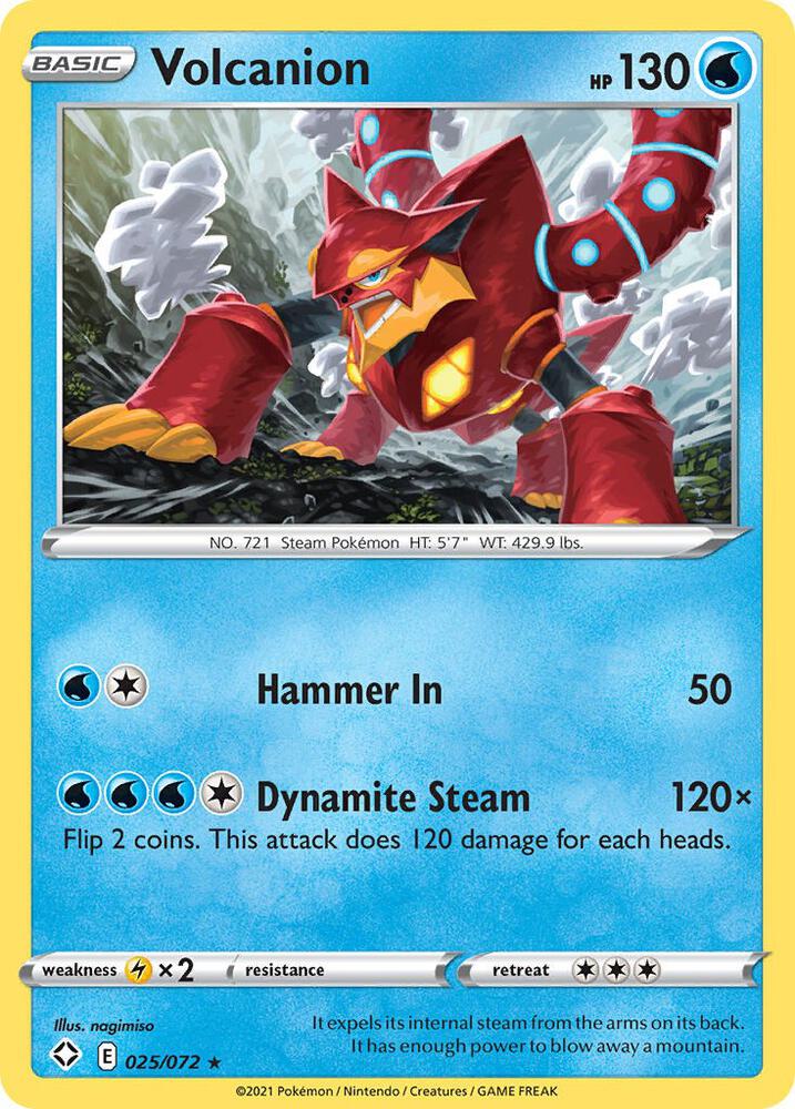Volcanion card image