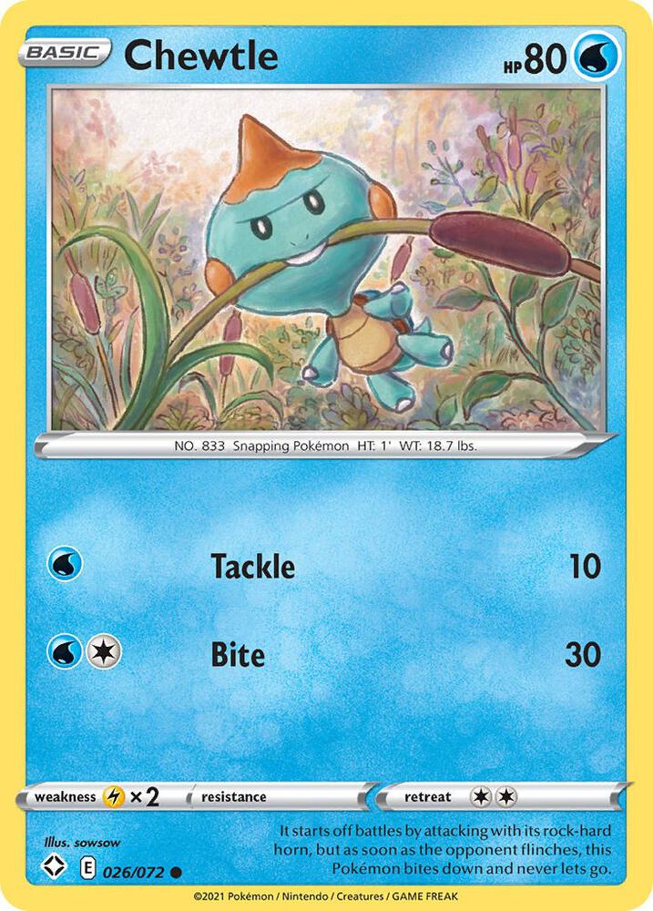 Chewtle card image
